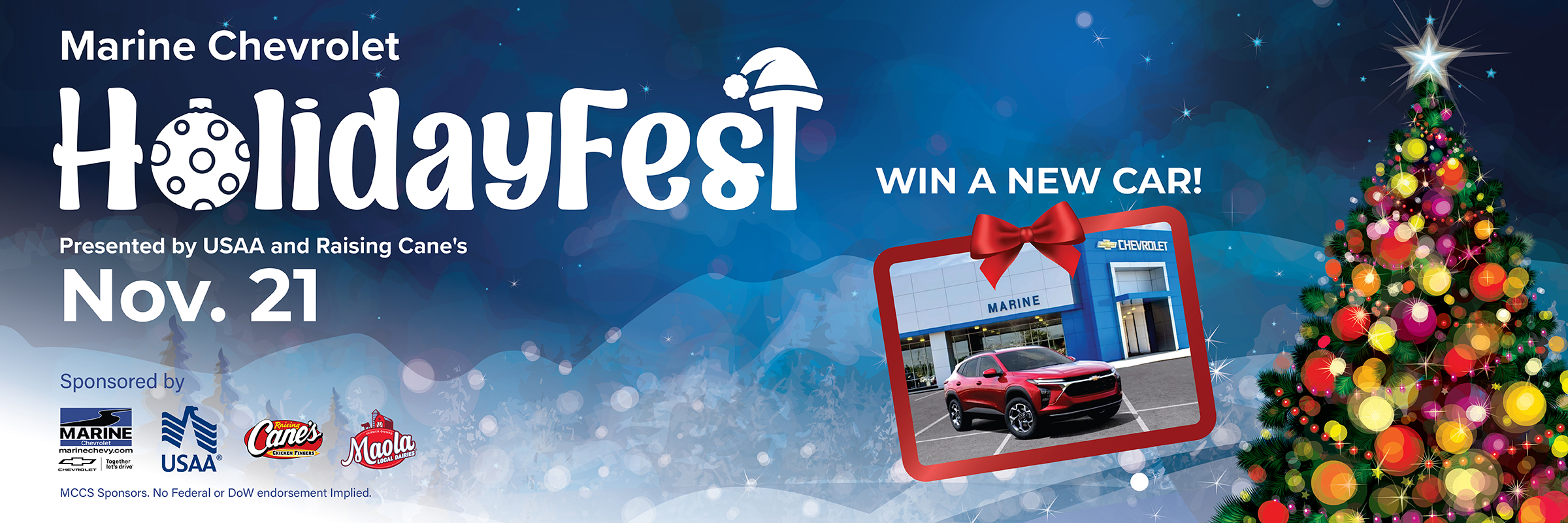 Holiday Fest Car Giveaway